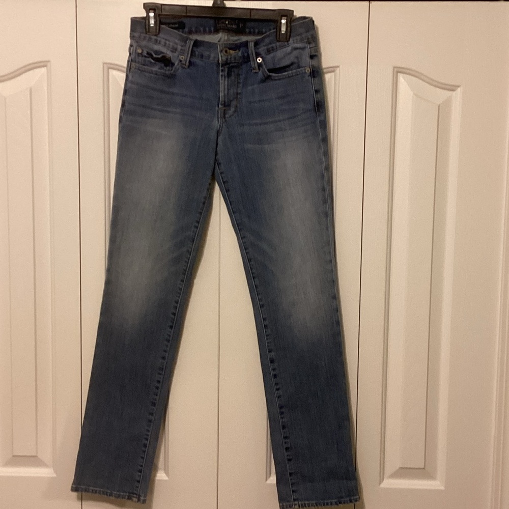 Lucky Brand Women's Straight Leg Blue Jeans